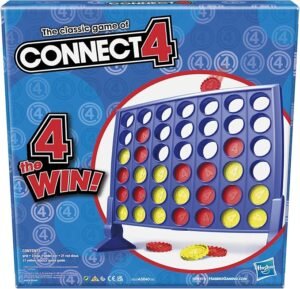 Connect 4 Classic-best Fun 2-Player Strategy Game for Family & Kids-Ages 6