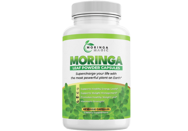 Moringa Capsules – 100% Pure Leaf Powder