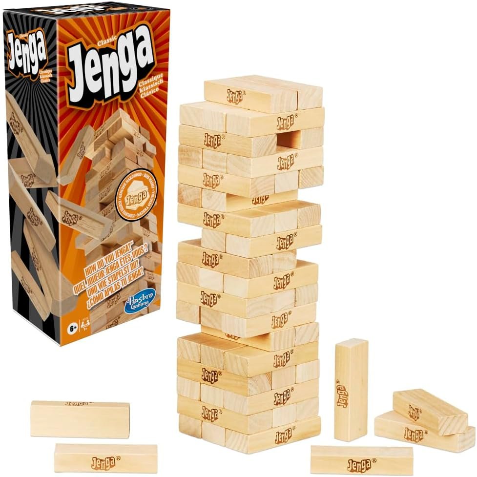 Hasbro Gaming Jenga Classic Game