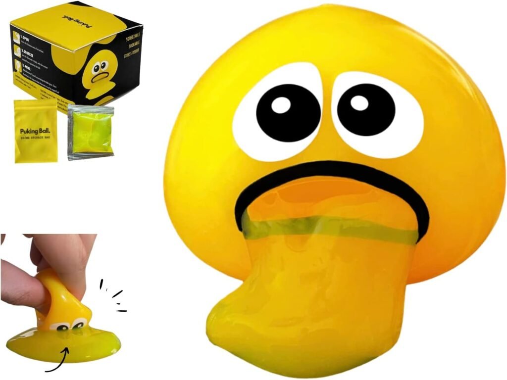 Best Puking Ball-Stress Ball-Slime-Sensory Toy for Kids Adults-24