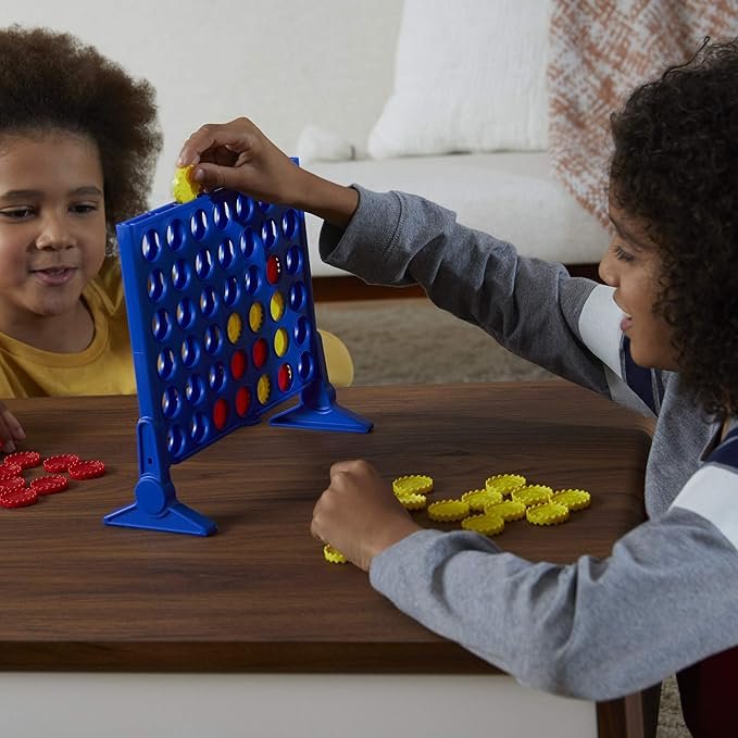 Connect 4 Classic-best Fun 2-Player Strategy Game for Family & Kids-Ages 6