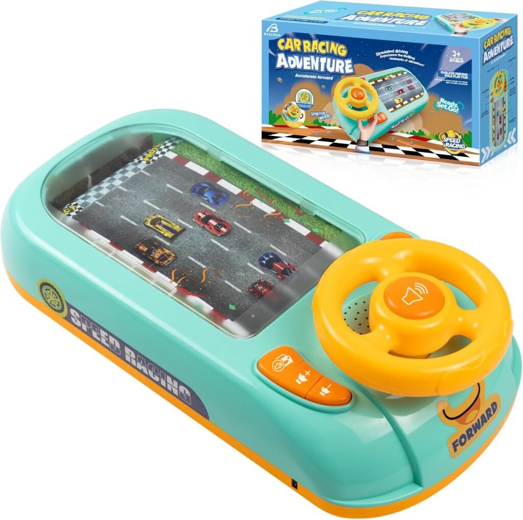 Musical Steering Wheel Toy for Boys and Girls