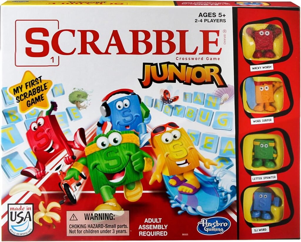 Scrabble Junior Board Game for Kids